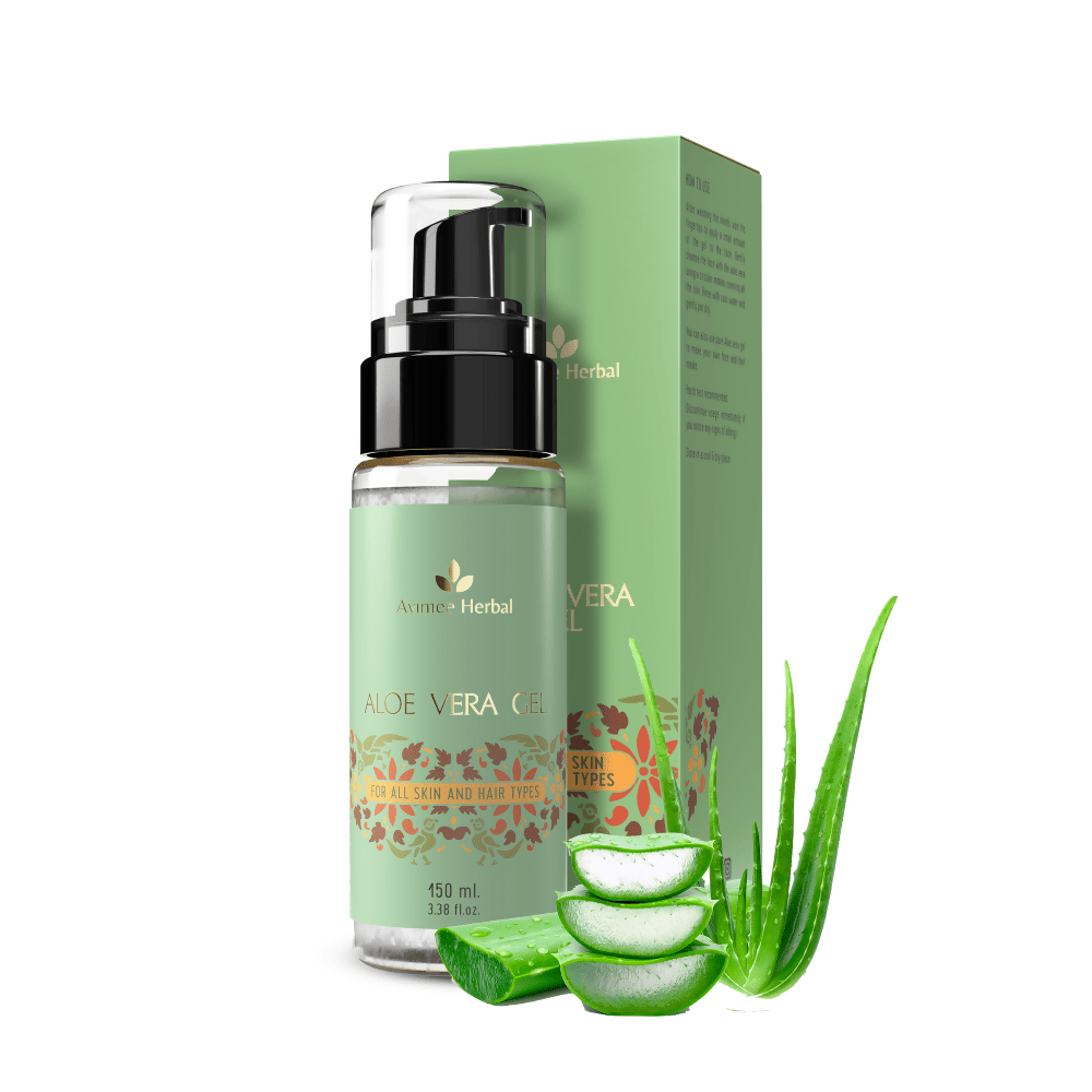Avimee Herbal Pure Aloe Vera Gel | Grocsy