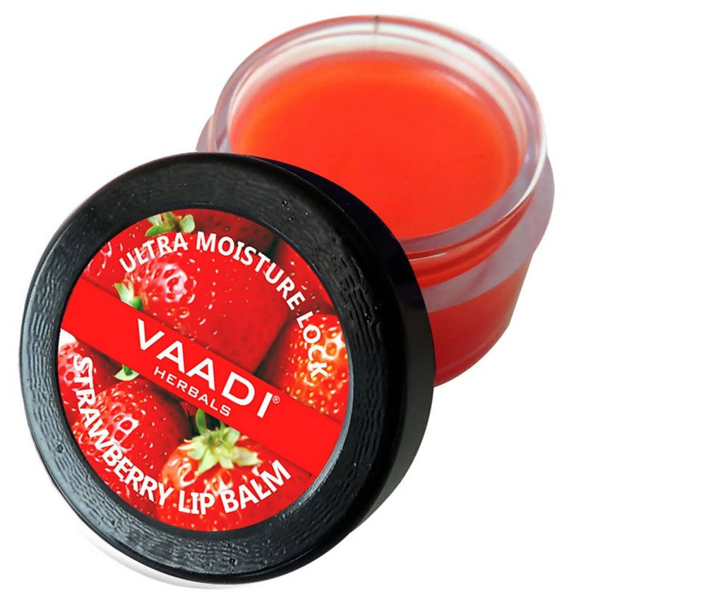 Vaadi Herbals Lip Balm - Strawberry | Grocsy