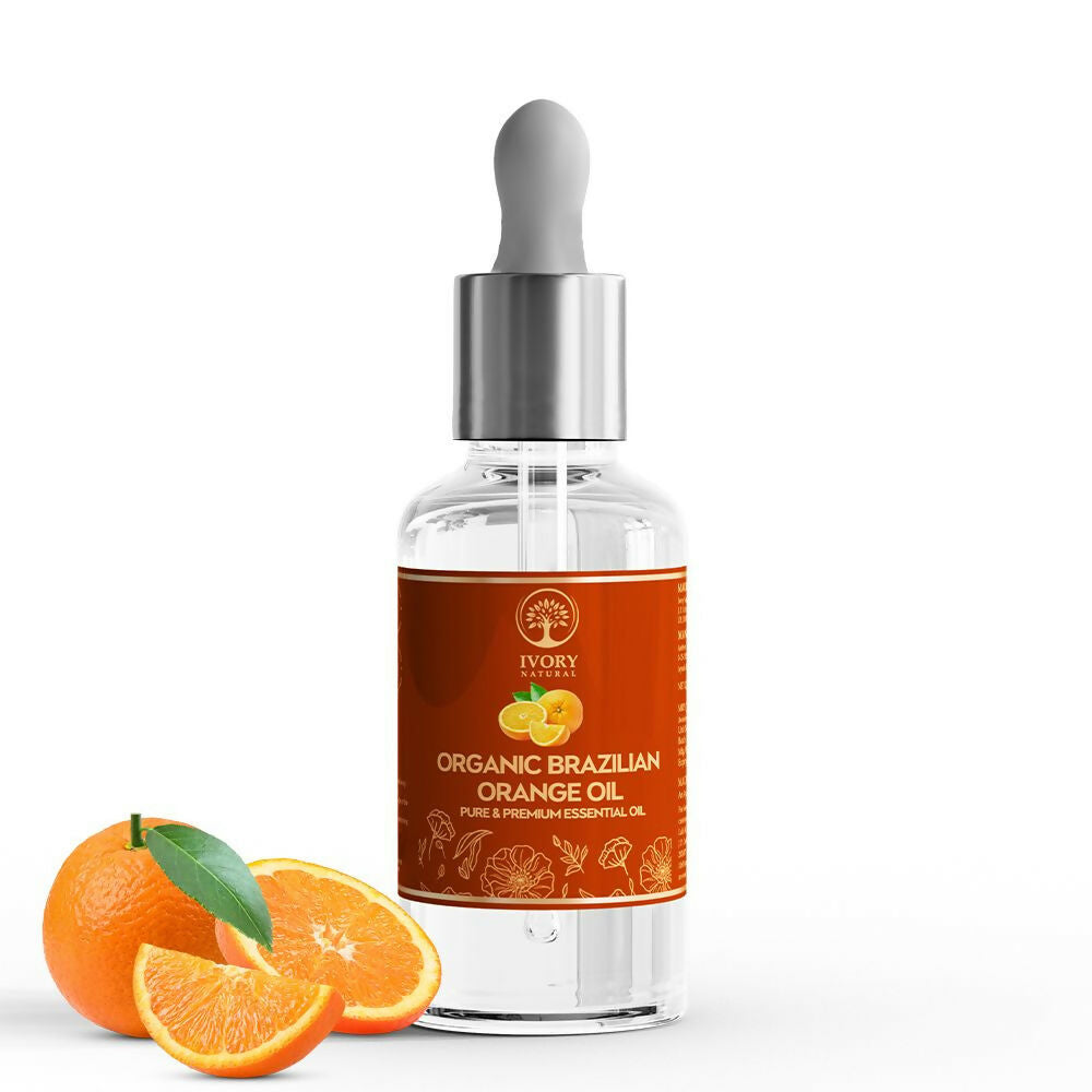 Ivory Natural Organic Brazilian Orange Oil - Natural & Premium Essential Oil | Grocsy