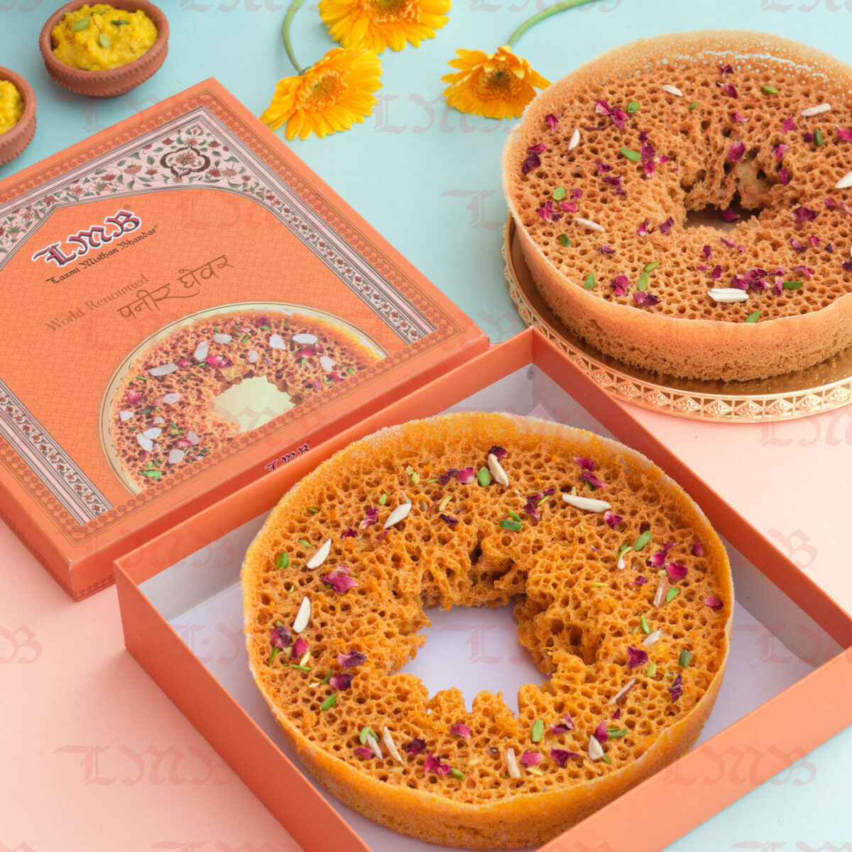 LMB Sweets Special Paneer Ghewar (JPR) | Grocsy