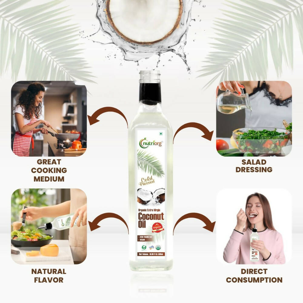 Nutriorg Organic Virgin Coconut Oil | Grocsy