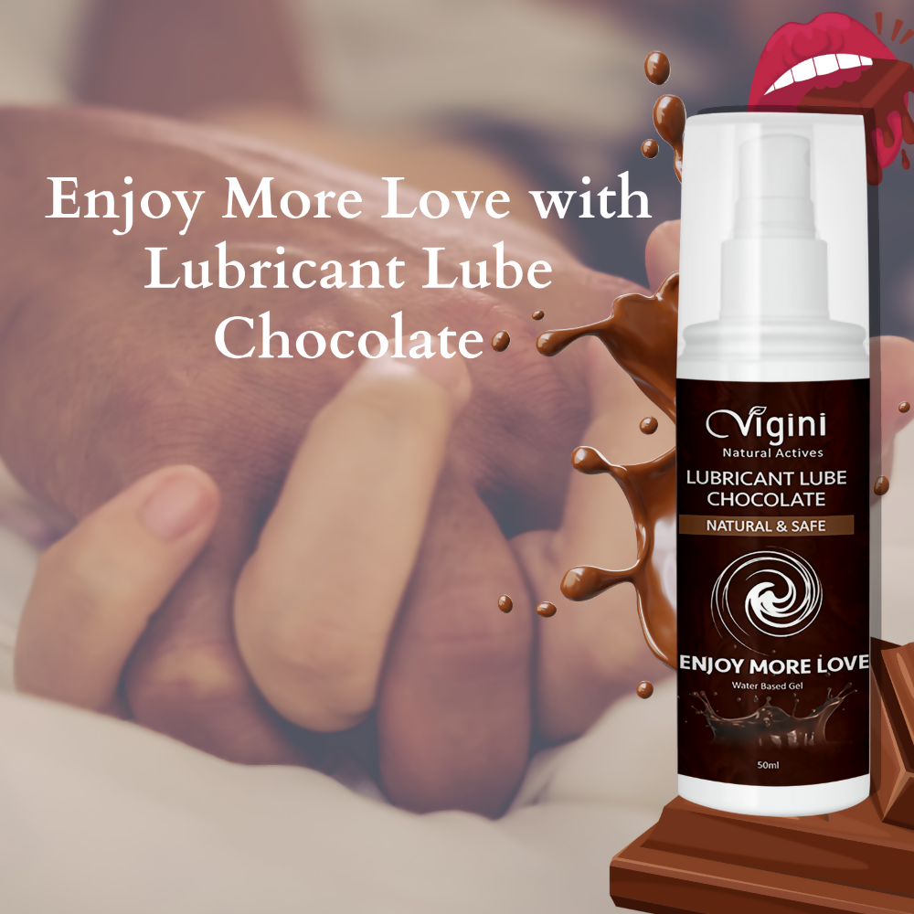 Vigini Intimate Chocolate Lubricant Personal Lube Water Based Gel | Grocsy