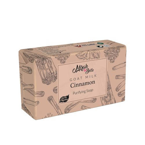 Mirah Belle Goat Milk Cinnamon Purifying Soap | Grocsy