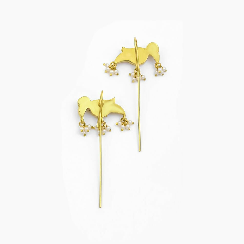 Ruby Raang Ear-Hugging Cuff | Grocsy