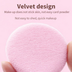 Bronson Professional Round Powder Puff Beauty Blender Makeup Sponge Applicator | Grocsy