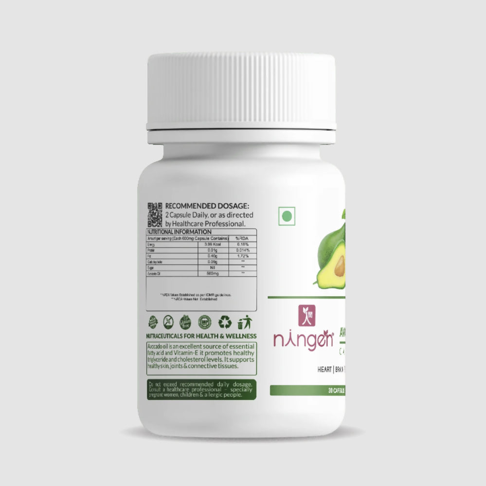 Ningen Avocado Oil Capsules | Grocsy