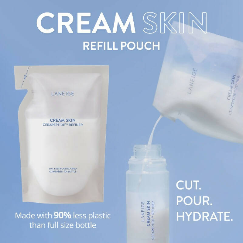 Laneige Cream Skin Cerapeptide Refiner Refill - Korean skincare | Grocsy