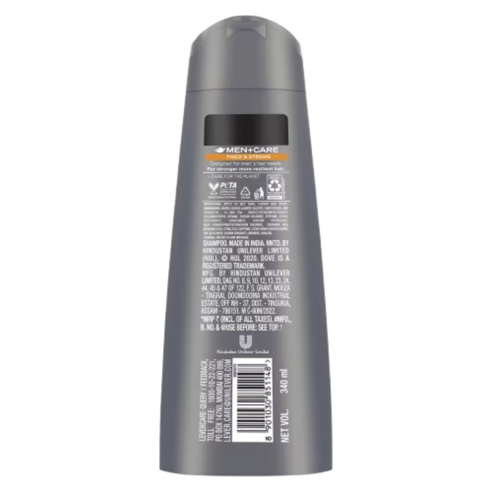 Dove Men + Care Thick & Strong 2 In 1 Shampoo + Conditioner | Grocsy