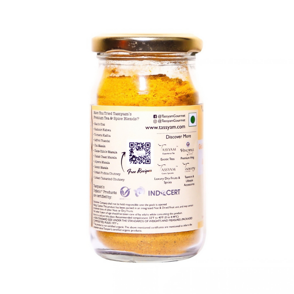 Tassyam Organics Ashwagandha Turmeric Golden Milk Latte | Grocsy