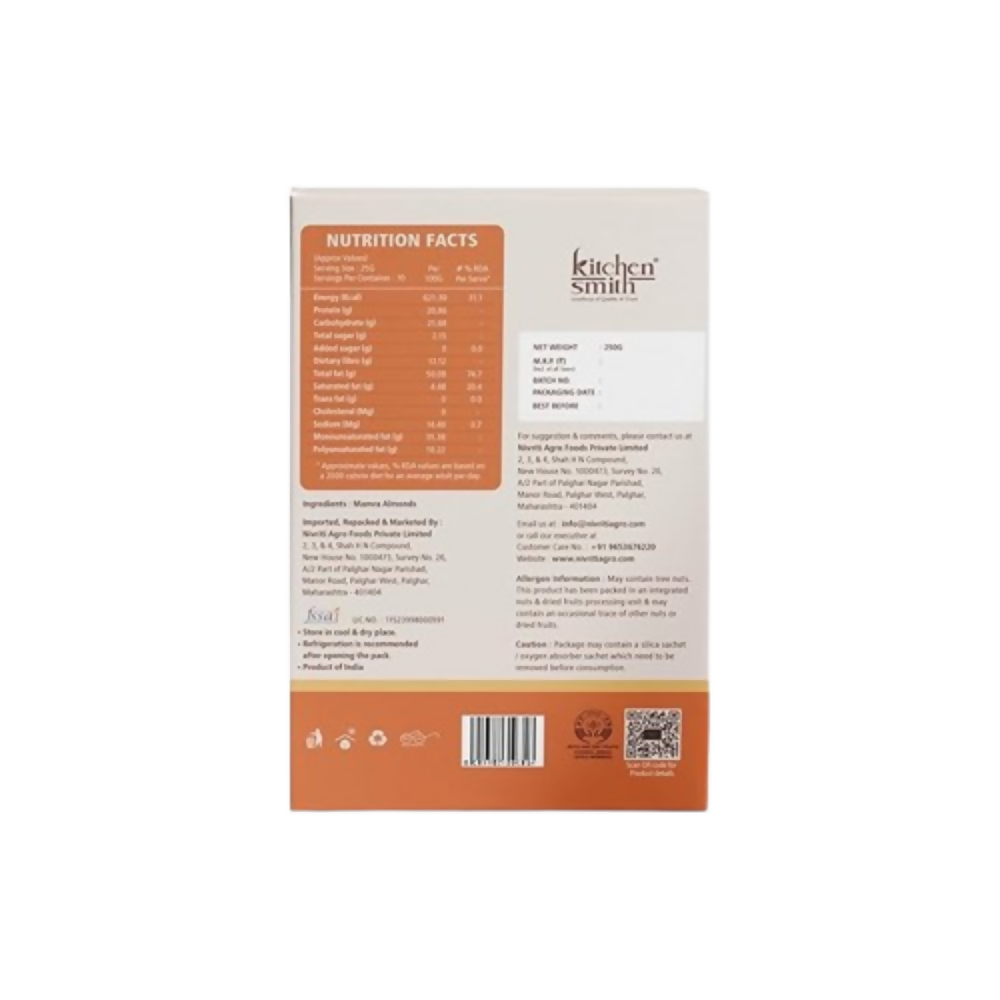 Kitchen Smith Mamra Almonds | Grocsy
