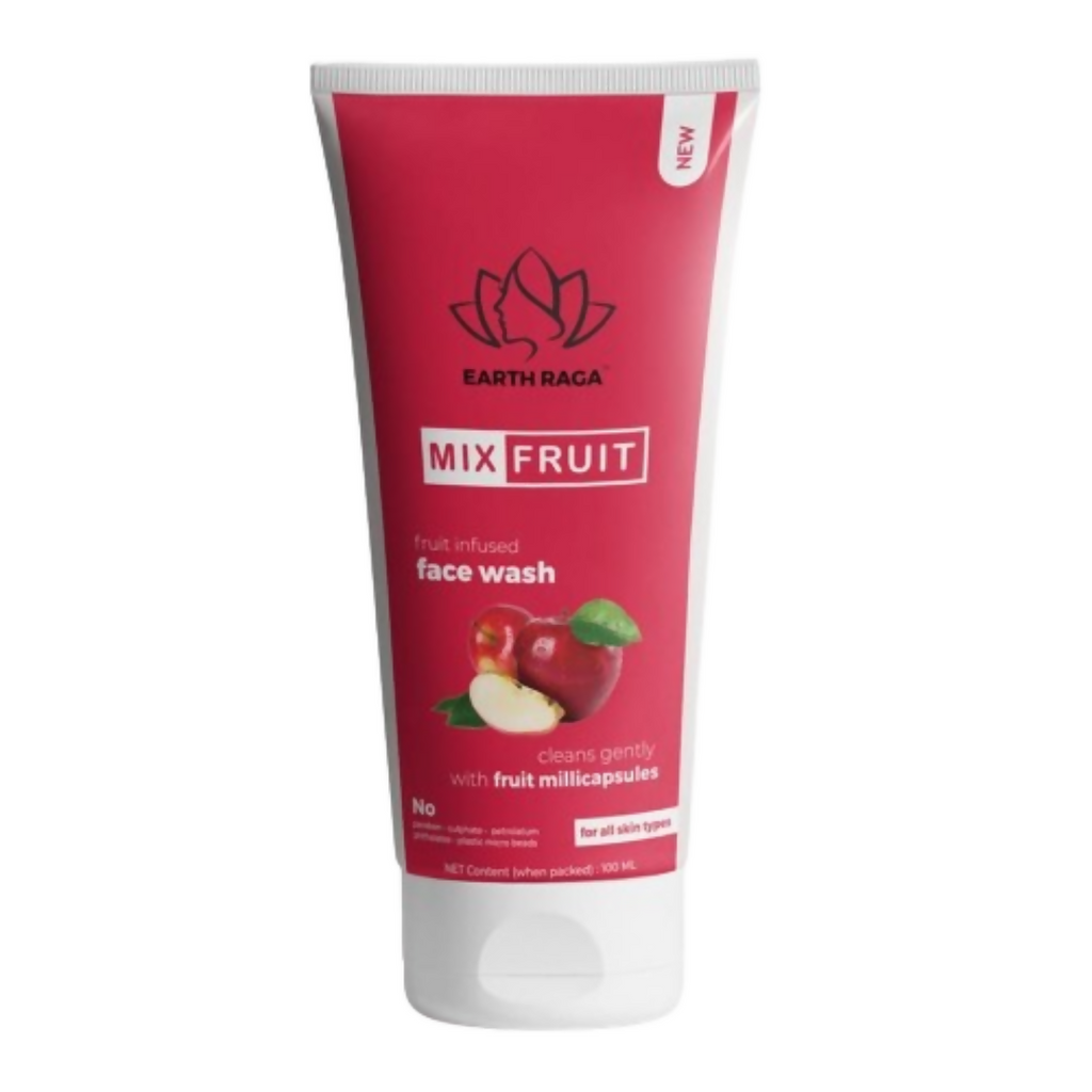 Earthraga Mix Fruit Face Wash | Grocsy