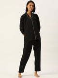 Jainish Women Black Night suit ( LNS 001Blackxxx ) | Grocsy