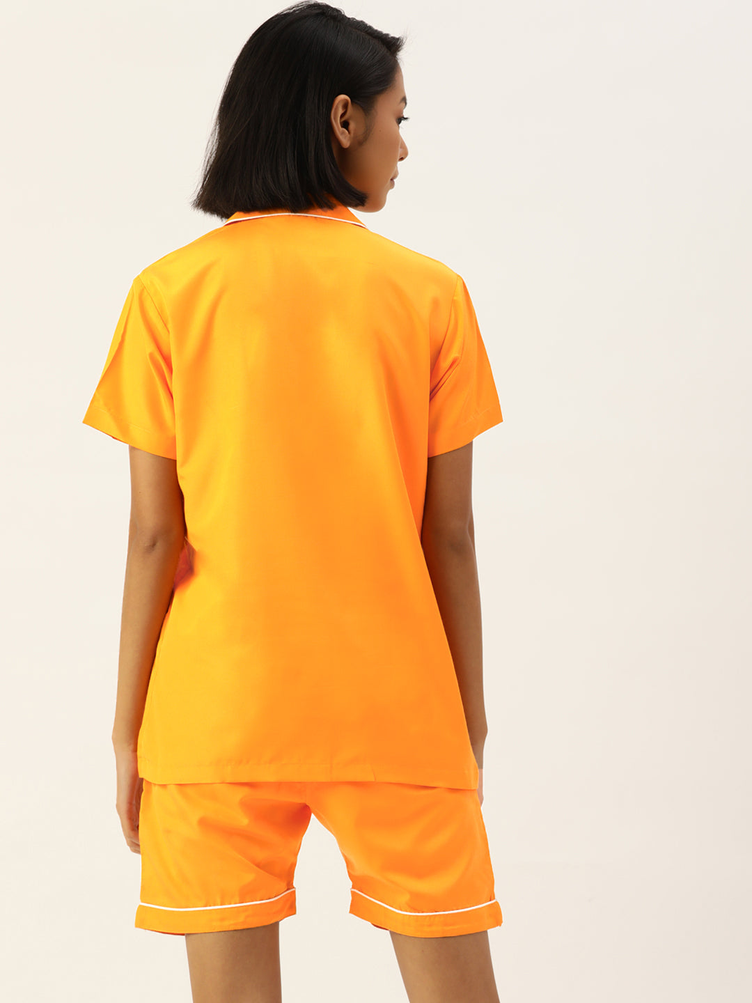 Jainish Women Mustard Night suit ( LNS 002Mustard ) | Grocsy