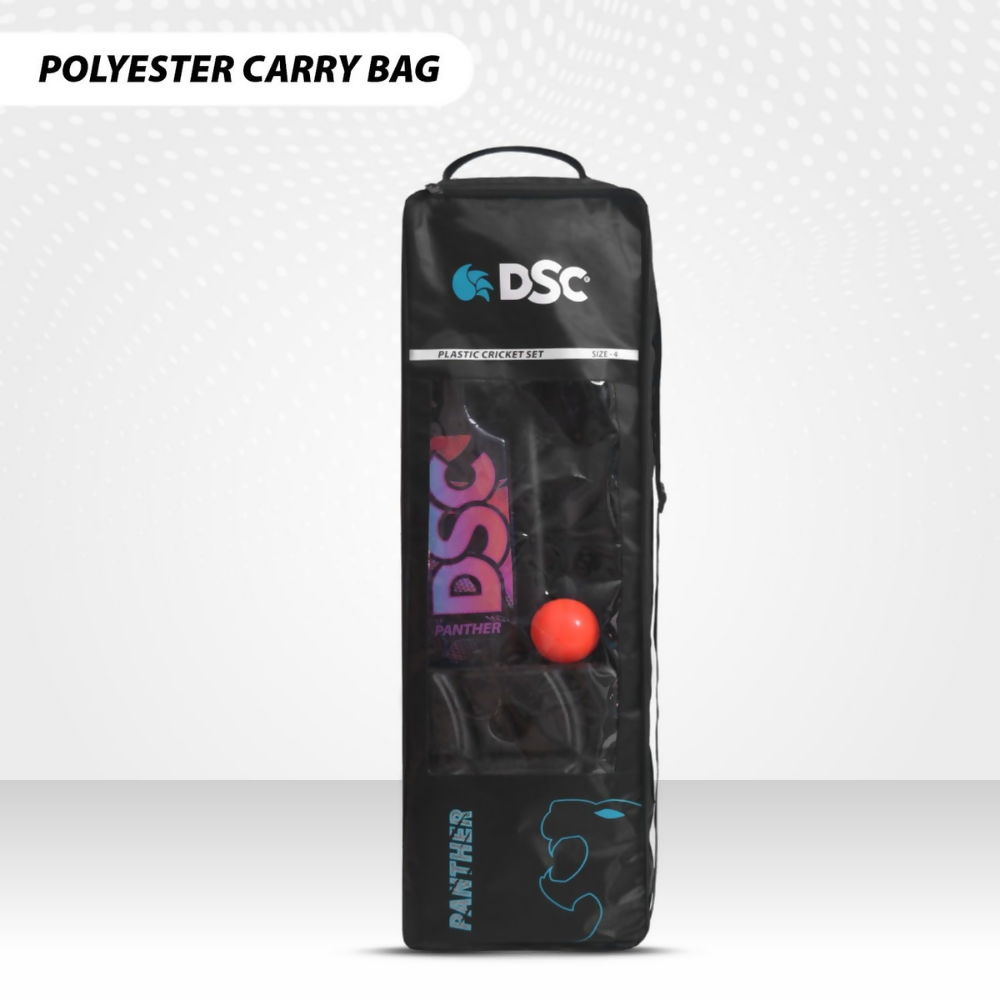 DSC Panther Plastic Cricket Set - 6 | Grocsy