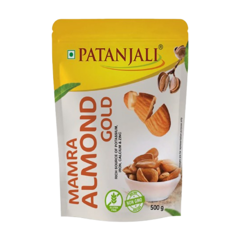 Patanjali Mamra Almond Gold | Grocsy