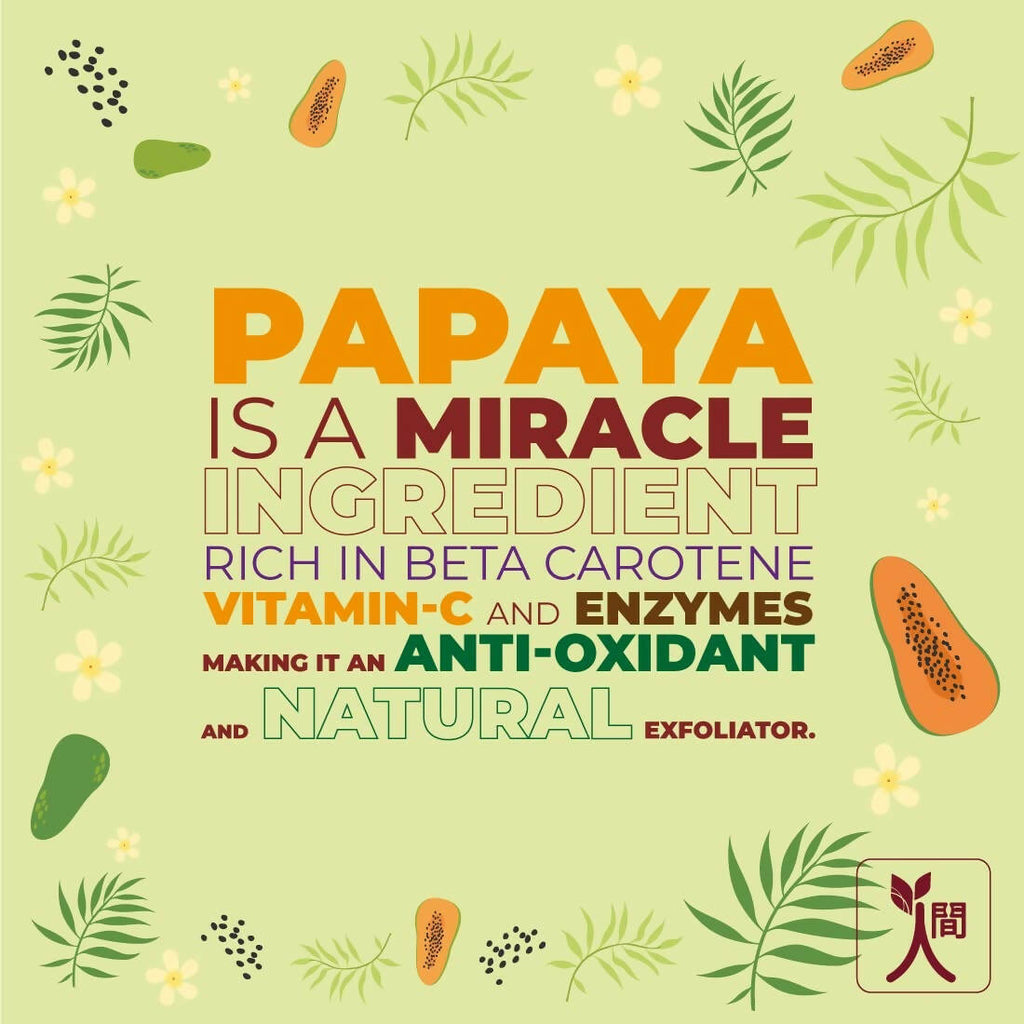 Ningen Papaya Face Wash | Grocsy