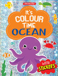 Dreamland Ocean- It's Colour time with Stickers : Children Drawing, Painting & Colouring Book | Grocsy