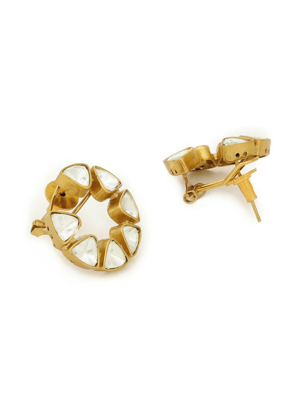 Moissanite Earrings - Ruby Raang | Grocsy