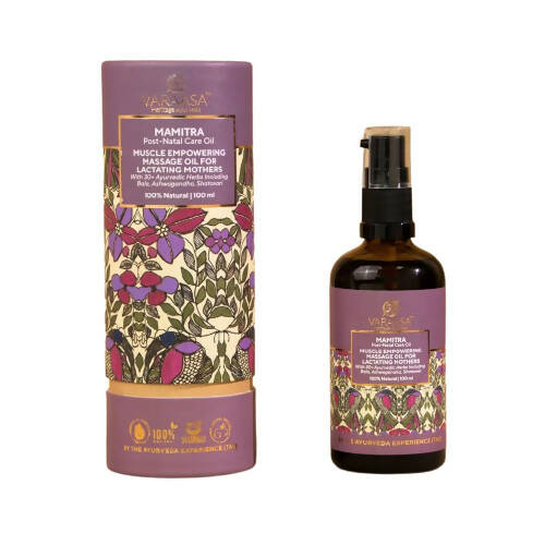 Varaasa Mamitra Post-Natal Care Massage Oil | Grocsy