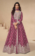 Anaita Magenta Chinon With Sequence Embroidery Salwar Suit | Grocsy
