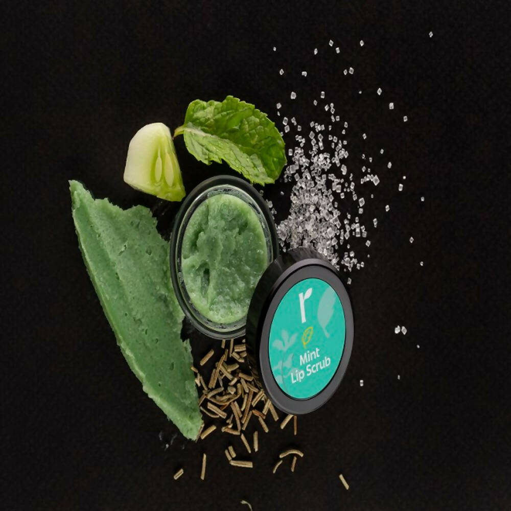 Rivona Naturals Mint Lip Scrub | Grocsy