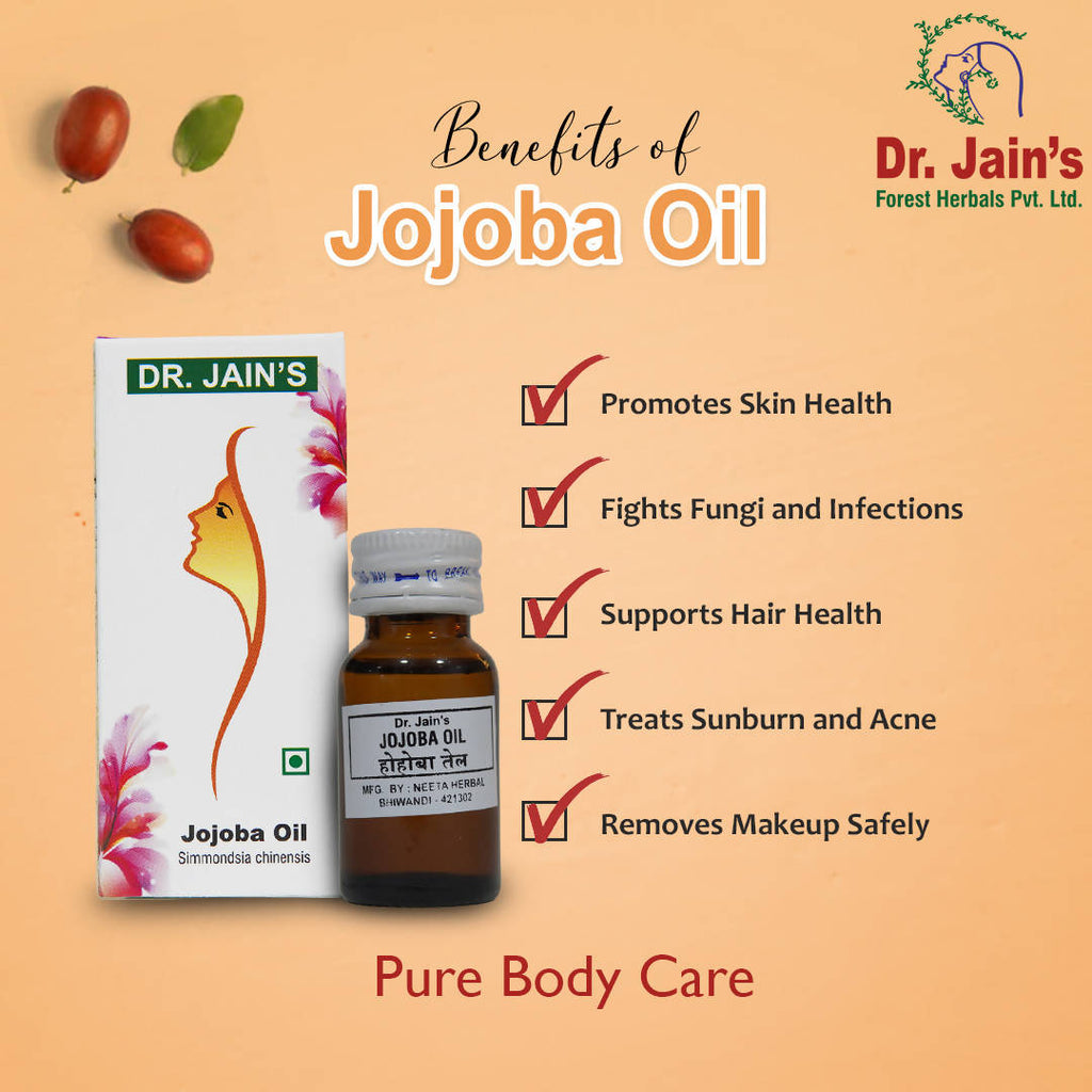 Dr. Jain's Jojoba Oil | Grocsy