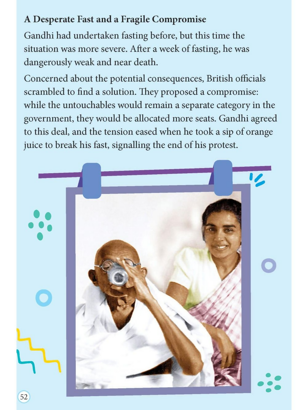 Dreamland Publications Mahatma Gandhi Icons of Inspiration Illustrated Biography For Kids | Grocsy