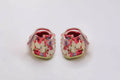 Tiny Bugs Girls Flowral Print Infants Booties - Pink | Grocsy