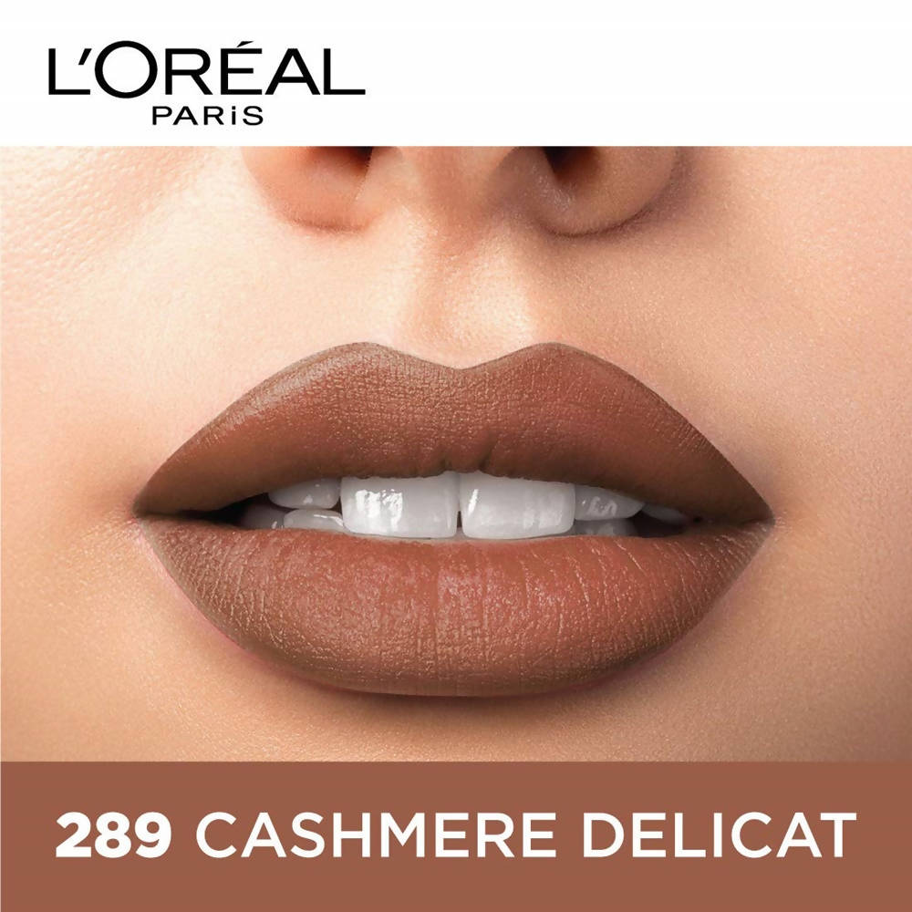 L'Oreal Paris Color Riche Moist Matte Lipstick - 289 Cashmere Delicat | Grocsy