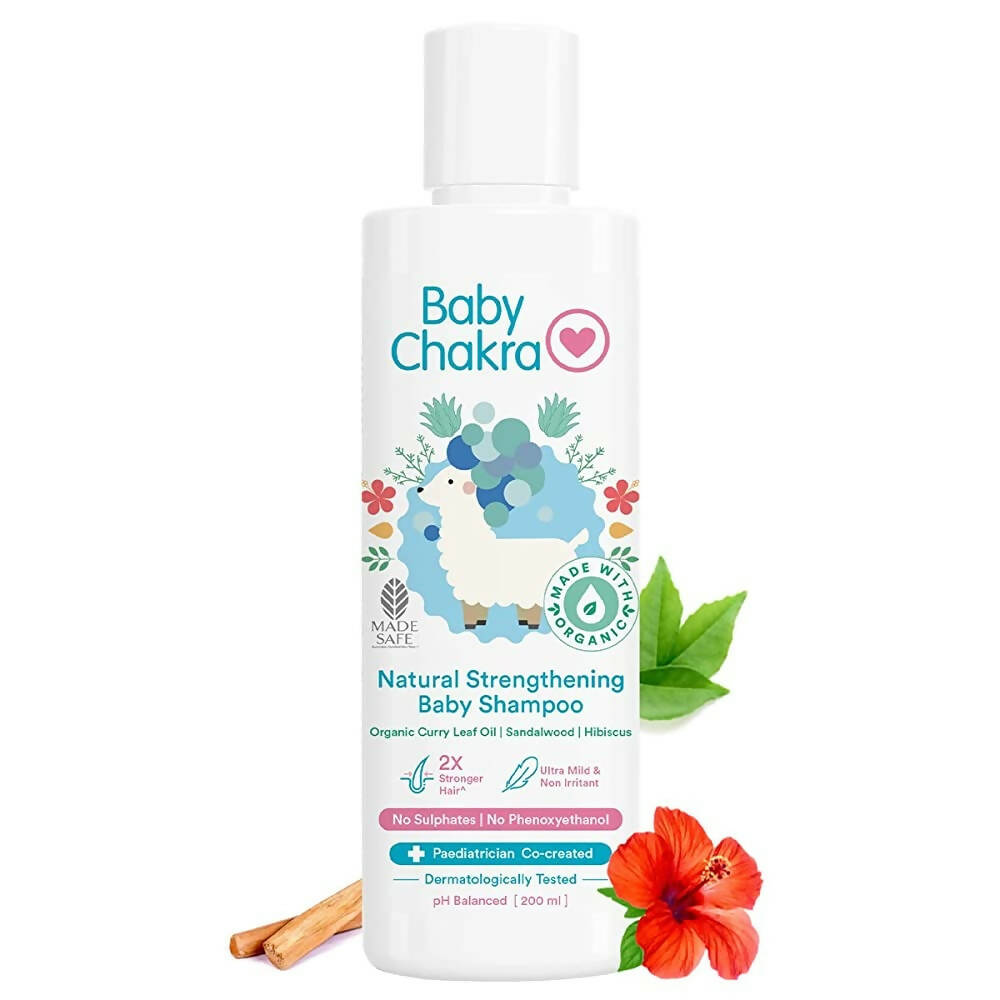 BabyChakra Natural Strengthening Baby Shampoo | Grocsy