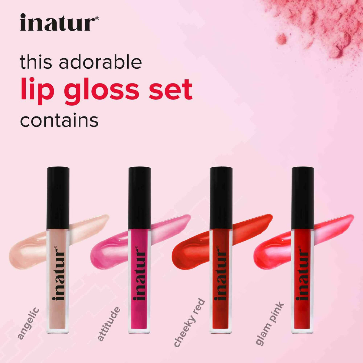 Inatur Lip Gloss Gift Box | Grocsy