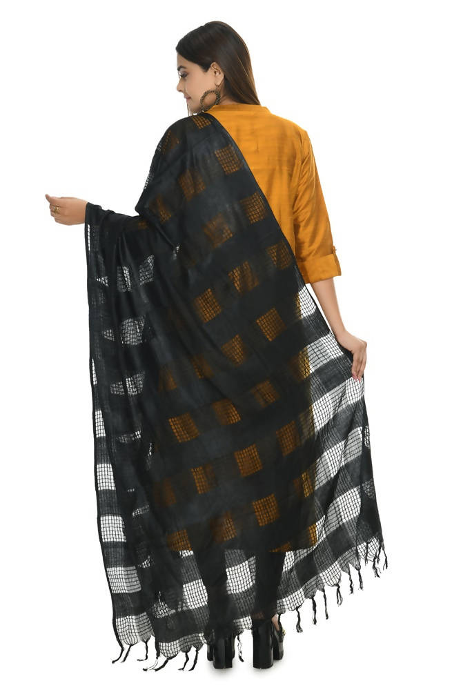 Mominos Fashion Black Window Dupatta | Grocsy