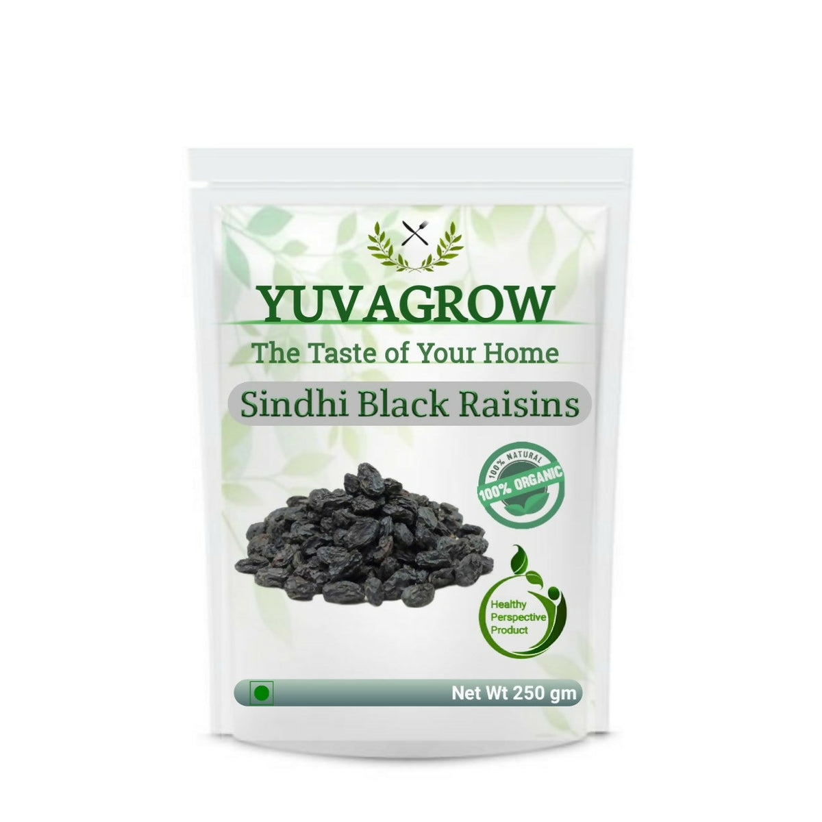 Yuvagrow Sindhi Black Raisins | Grocsy