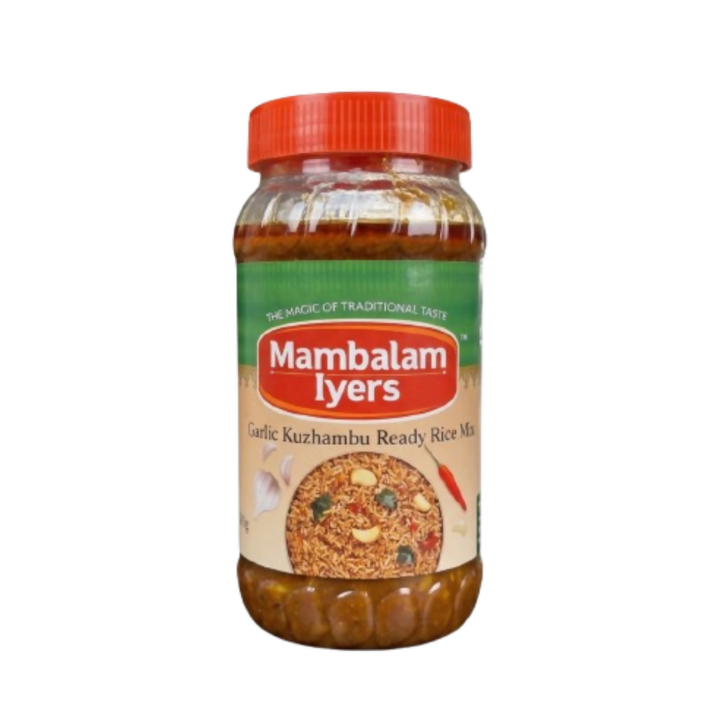 Mambalam Iyers Garlic Kuzhambu Ready Rice Mix | Grocsy