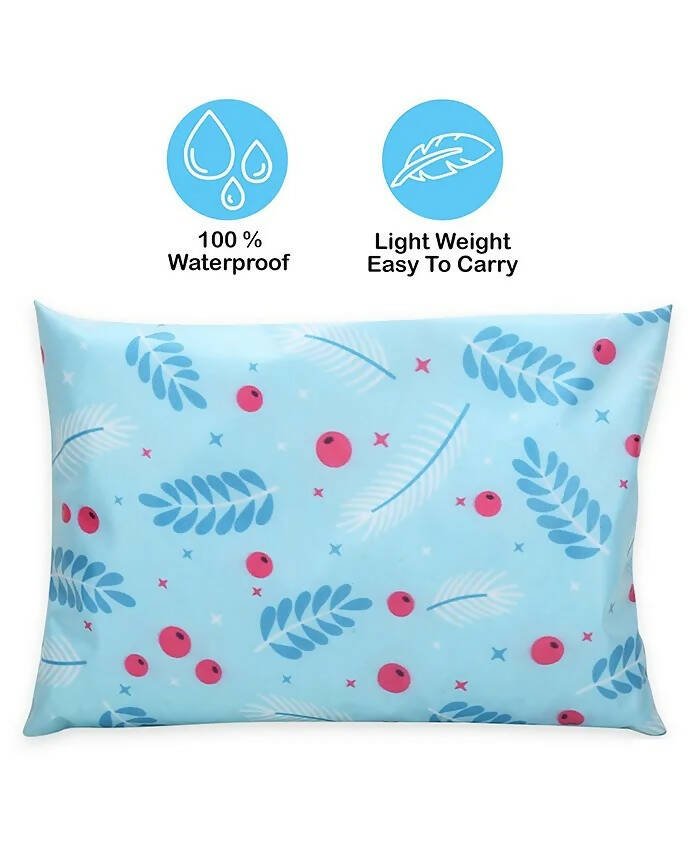 AHC New Born Baby Waterproof Bathing Pillow with Bean Filling for Bathing Chair/Tub/Sheet- Printed | Grocsy