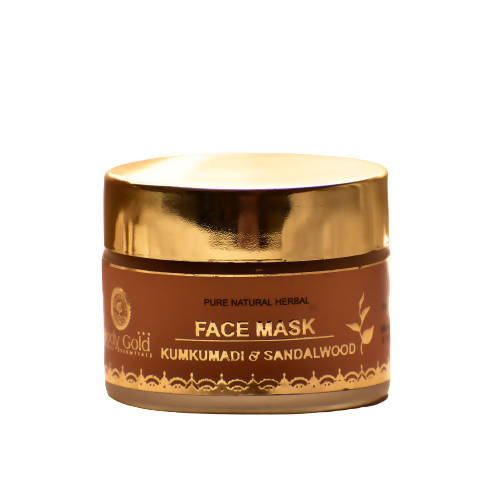 Body Gold Face Mask - Sandal & Kumkumadi | Grocsy
