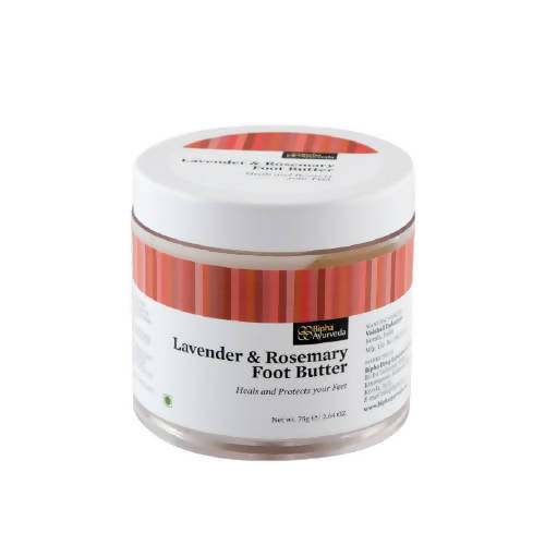 Bipha Ayurveda Lavender and Rosemary Foot Butter | Grocsy