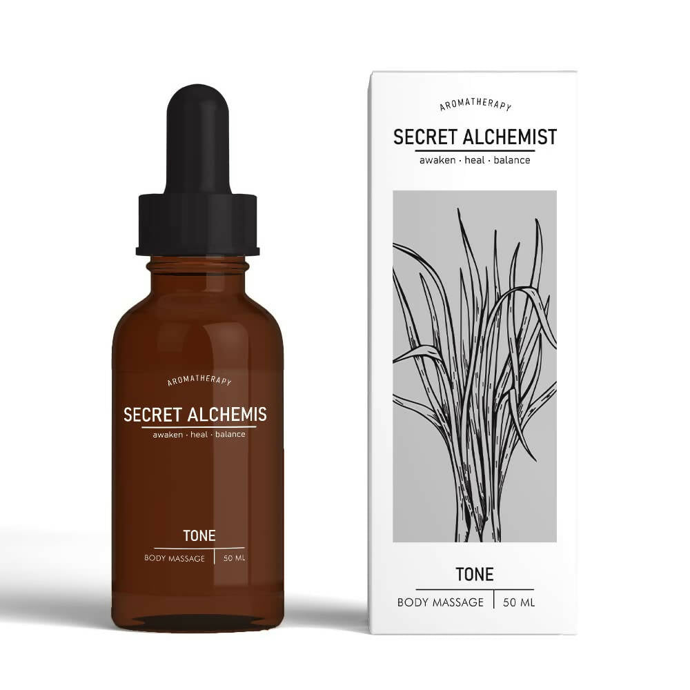 Secret Alchemist Tone Body Massage Oil | Grocsy