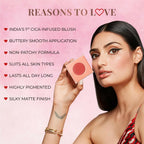 Just Herbs Nourishing Powder Blush - Lush Blossom | Grocsy