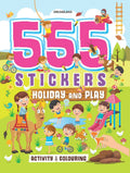 Dreamland 555 Stickers, Holiday and Play Activity and Colouring Book : Children Interactive & Activity Book | Grocsy