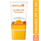 WishCare Invisible Gel SPF50 Ceramide Sunscreen - PA++++ | Grocsy