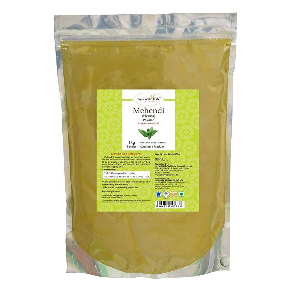Ayurvedic Life Mehendi Powder | Grocsy