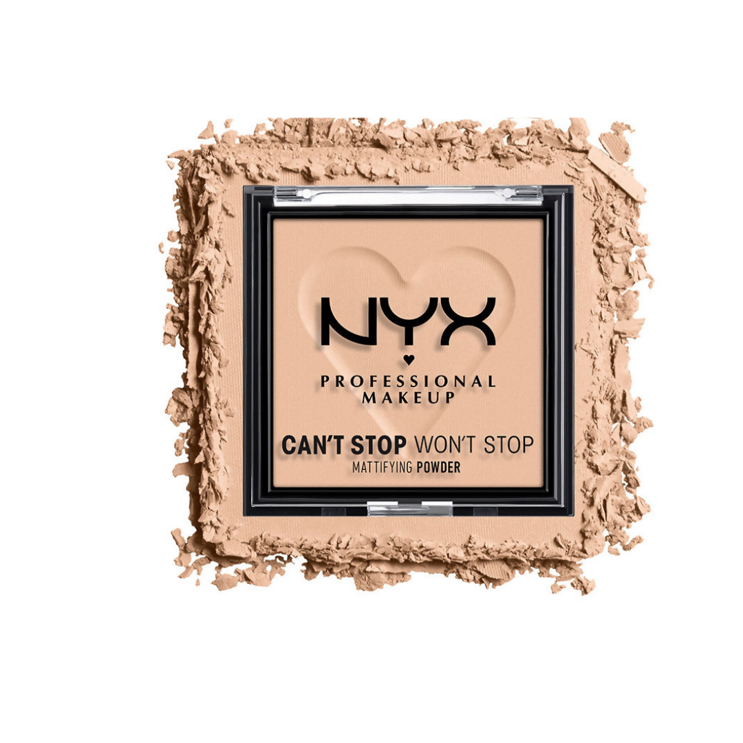 NYX Professional Makeup Can't Stop Won't Stop Mattifying Powder - Light Medium | Grocsy