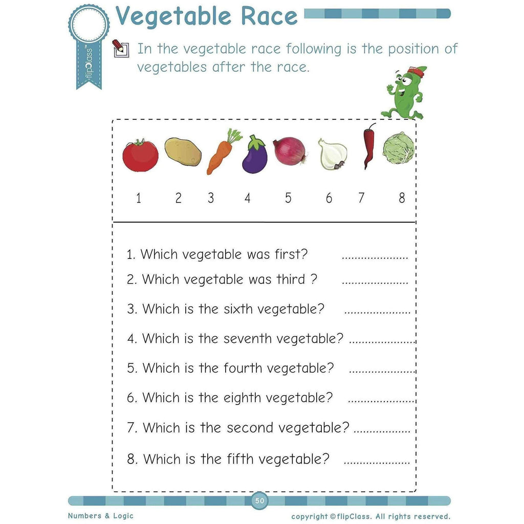 Numbers & Logic: KG Workbook (Little Genius Series) to Pre-Primary Child (4-6 yrs)(English) | Grocsy