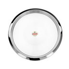 Vinod Stainless Steel Two Tone Serving Dish/Salad Plate/Snack Plate | Grocsy