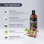 Luxura Sciences Onion Hair Oil | Grocsy