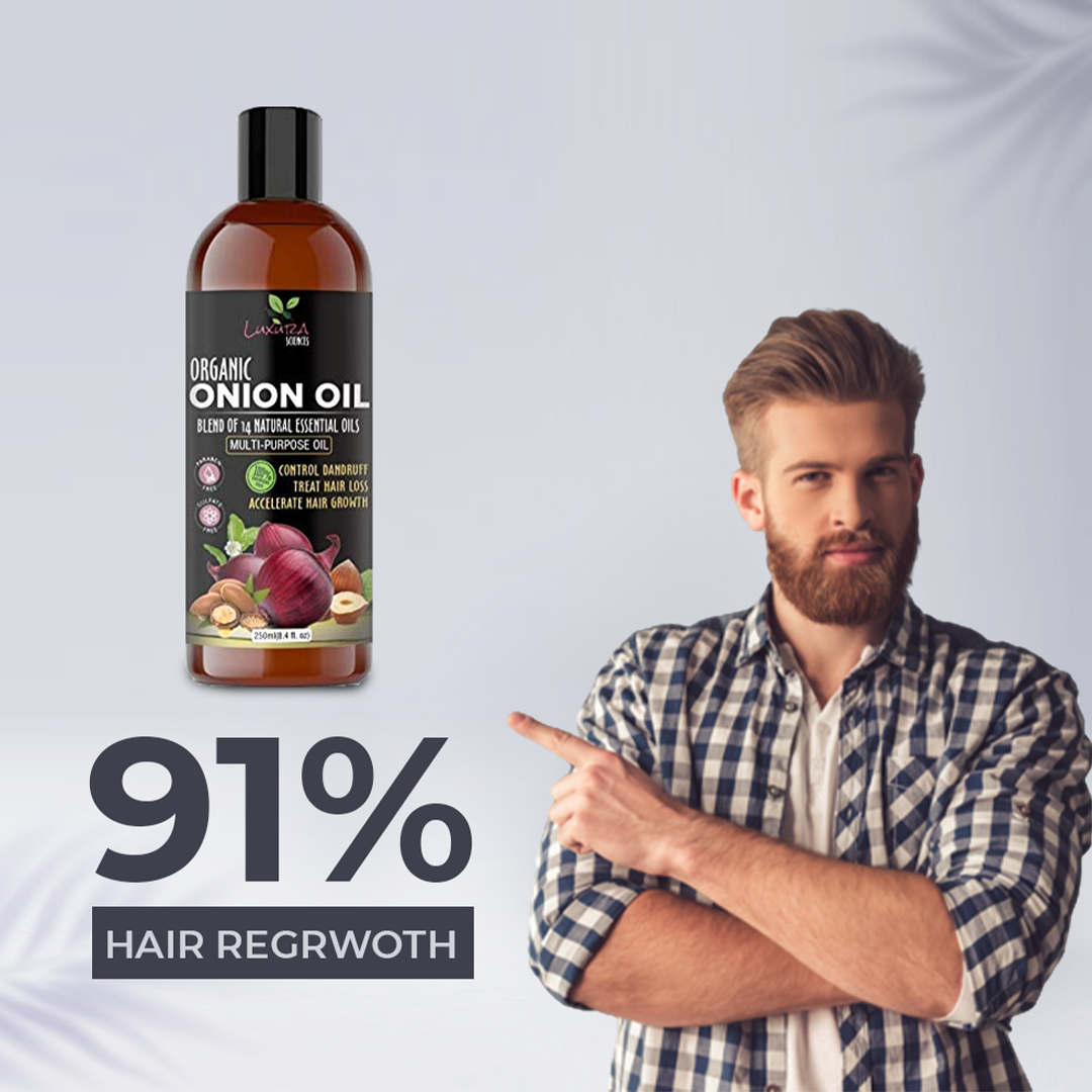 Luxura Sciences Onion Hair Oil | Grocsy