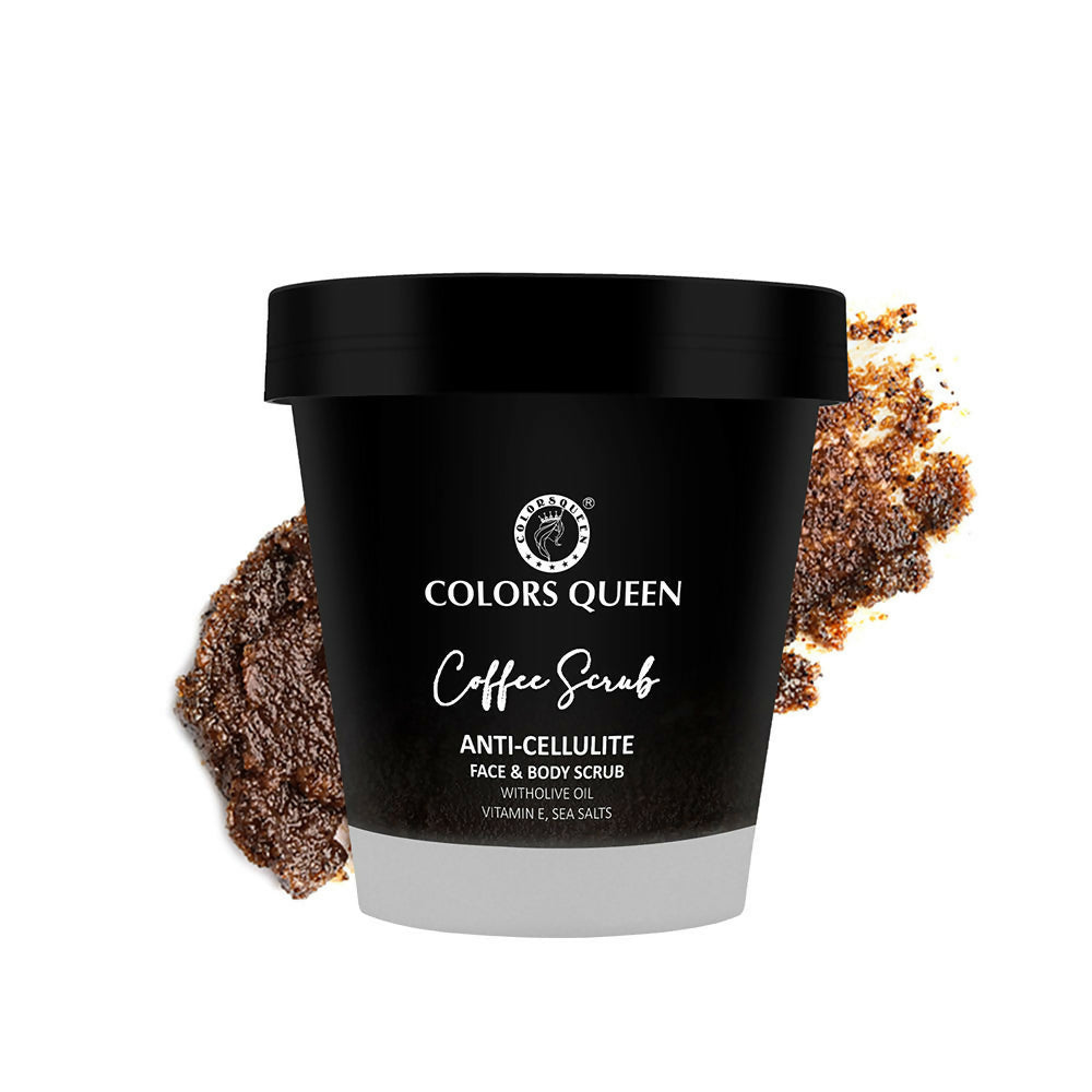 Colors Queen Anti-Cellulite Coffee Face & Body Scrub | Grocsy