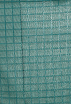 Mominos Fashion Moeza Handloom Cotton Aqua Blue Dupatta | Grocsy