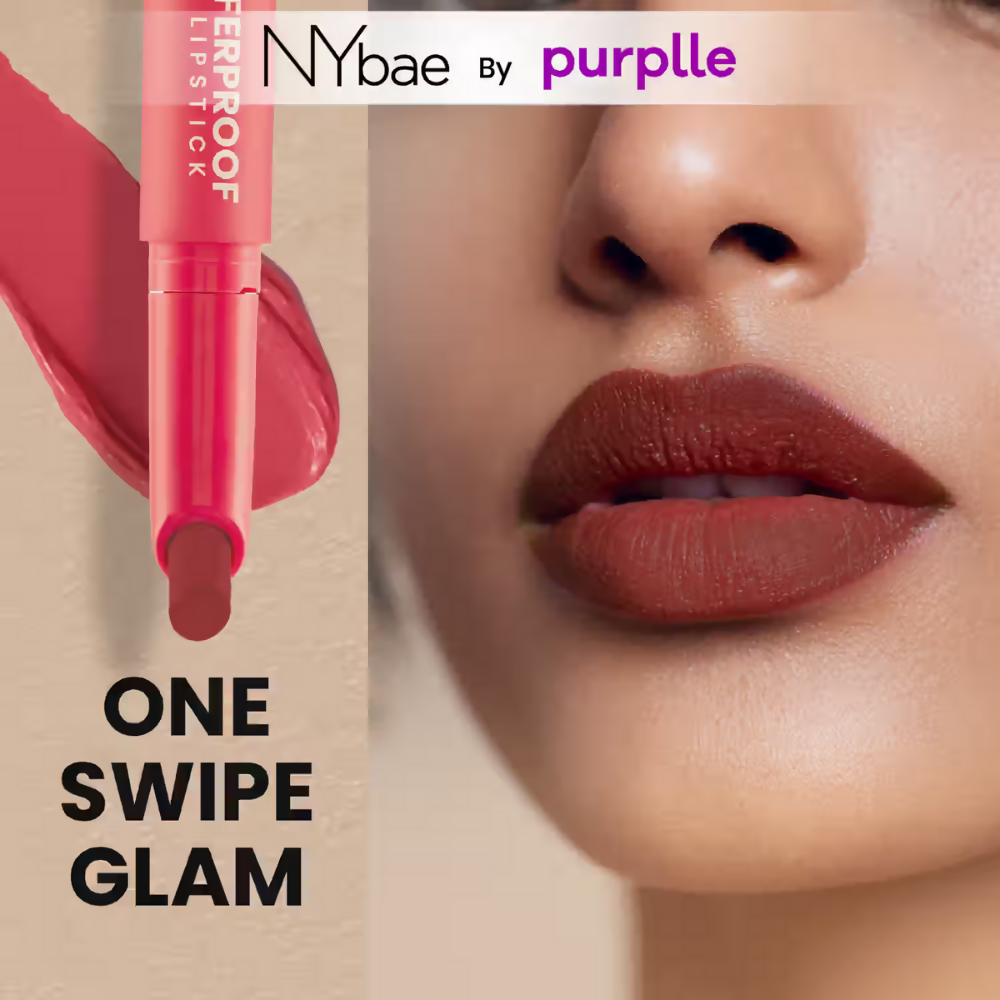 NY Bae Transfer-proof Matte Crayon Lipstick – Bombshell 12 | Grocsy